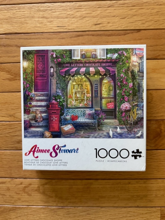 Buffalo Games Other - Aimee Stewart Love Letters Chocolate Shoppe 1000-Piece Puzzle